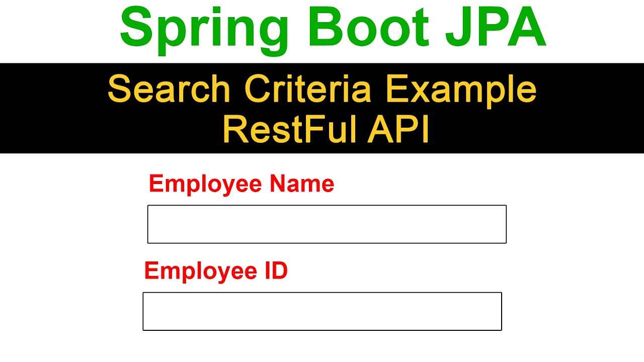 Criteria api clearance spring boot