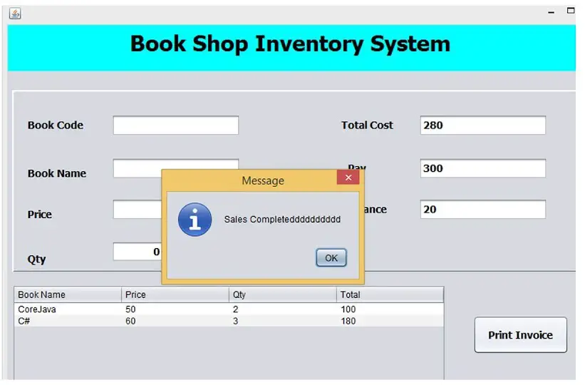 Inventory Management System Project In Java Verbond