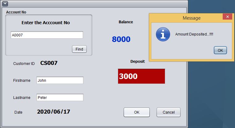 Banking Management System using Java and mysql - Tutusfunny