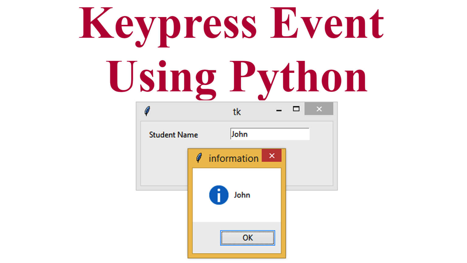 Js Keypress Event Example