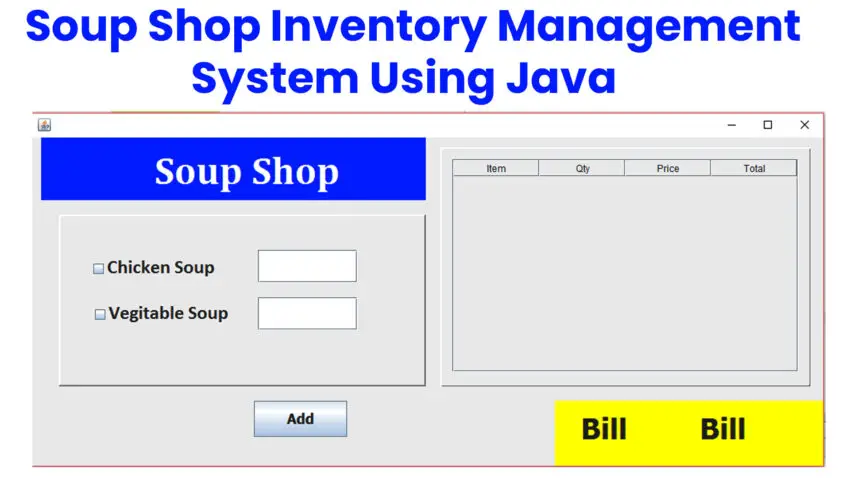 inventory system java