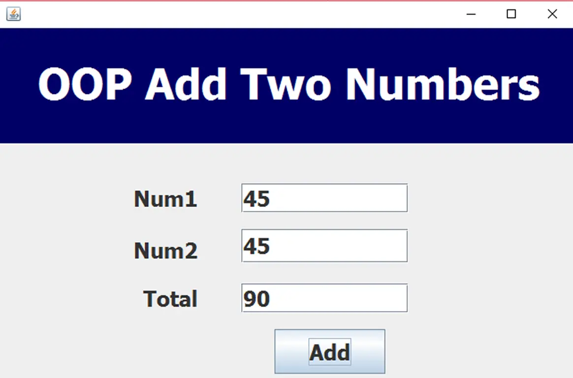 How To Add Two Decimals