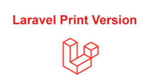 laravel print